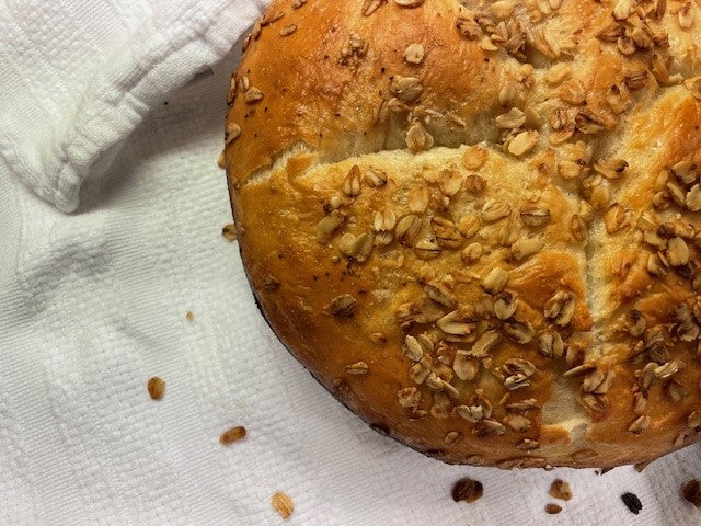 Honey Oat Sourdough Bread